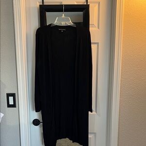 INC International Concepts Black Women's Cardigan